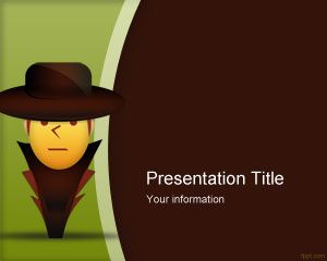 Free Thief PowerPoint Template