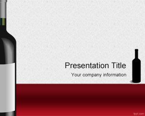 wines powerpoint template