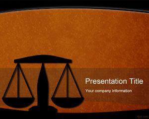 Free Legal Powerpoint Template