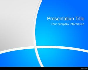 Free Blue Manager PowerPoint Template