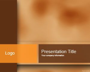 brown ppt template
