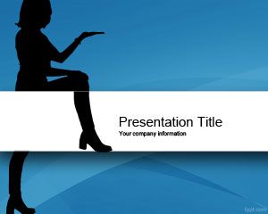 Sexy Presenter PowerPoint Template