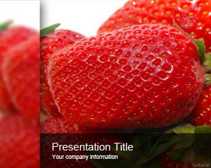 strawberry template