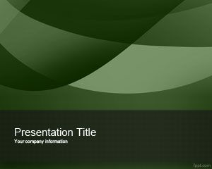 Exotic Green PowerPoint Template