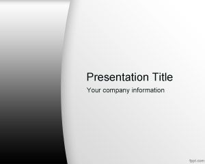 simple powerpoint background black and white