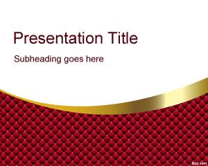 Red Quirky PowerPoint Template