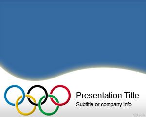 Olympic Rings PowerPoint Template