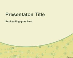 Free floral PowerPoint backgrounds