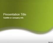 Abstract Green PowerPoint Template 2012 - Free PowerPoint Templates