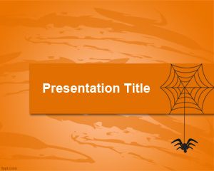 Web & Spider PowerPoint Template