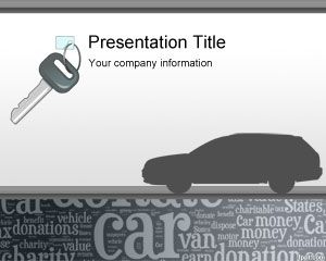 Free Donate My Car PowerPoint Template