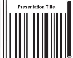 Free 2D Barcode PowerPoint Template