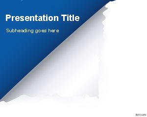 Page Flip PowerPoint Template