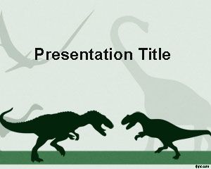 Dinosaur PowerPoint Template