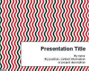 Wavy Lines PowerPoint Template