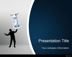 Sand Clock PowerPoint Template