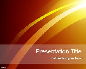 Sun Lights PowerPoint Template