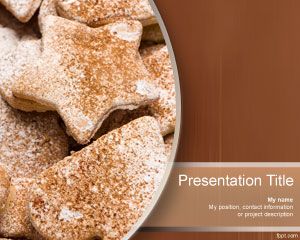 free Cookies PowerPoint Template