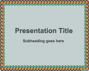 Decorative Frame PowerPoint Template
