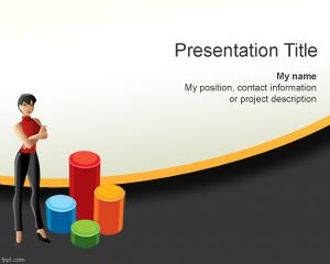 Women Business Plan PowerPoint Template