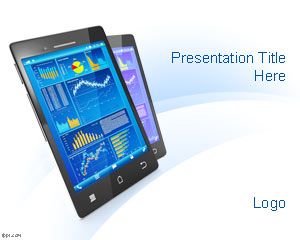 Free Mobile Device PowerPoint Template