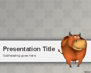 Free Cattle PowerPoint Template - Free PowerPoint Templates