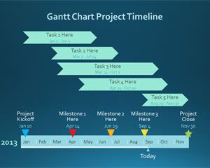 Project Schedule Template Powerpoint from cdn.free-power-point-templates.com