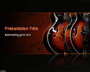 Blues Music PowerPoint Template