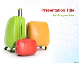 Travel Bags PowerPoint Template