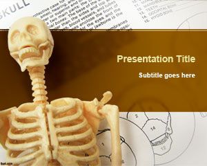 Free Skeleton PowerPoint Template