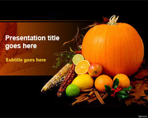 Thanksgiving Day PowerPoint Template