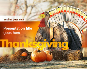 Thanksgiving Turkey PowerPoint Template
