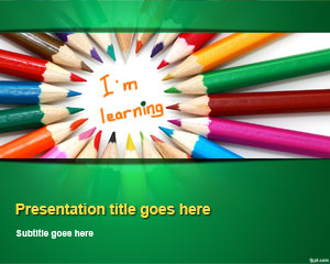 Free Kids Learning Powerpoint Template