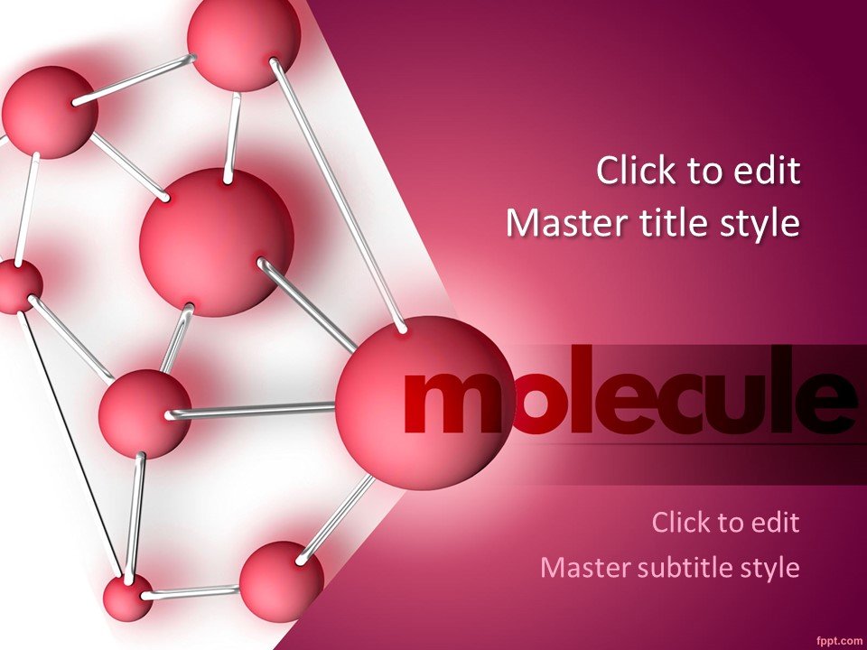 Free Molecule PowerPoint Template