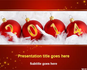 2014 New Year PowerPoint Template
