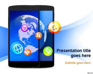 Mobile Communication PowerPoint Template