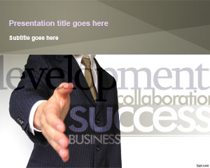 Business Partners PowerPoint Template