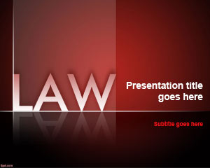 Law Firm PowerPoint Template