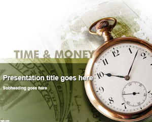 Time & Money PowerPoint Template