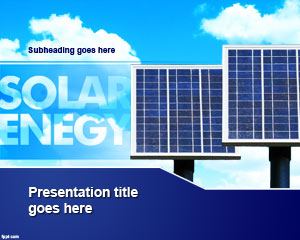 Solar Energy PowerPoint Template