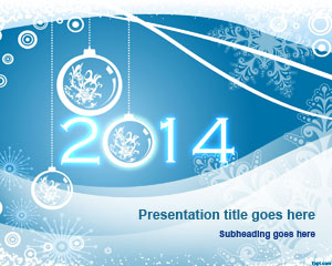 Happy New Year 2014 PowerPoint Template
