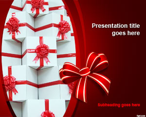 Gifts PowerPoint Template