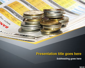 Cash Money PowerPoint template