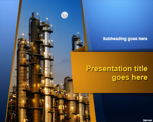 Free Industrial Plant Powerpoint Template