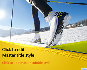 free-ski-powerpoint-template