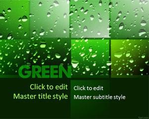Free Green PPT Template