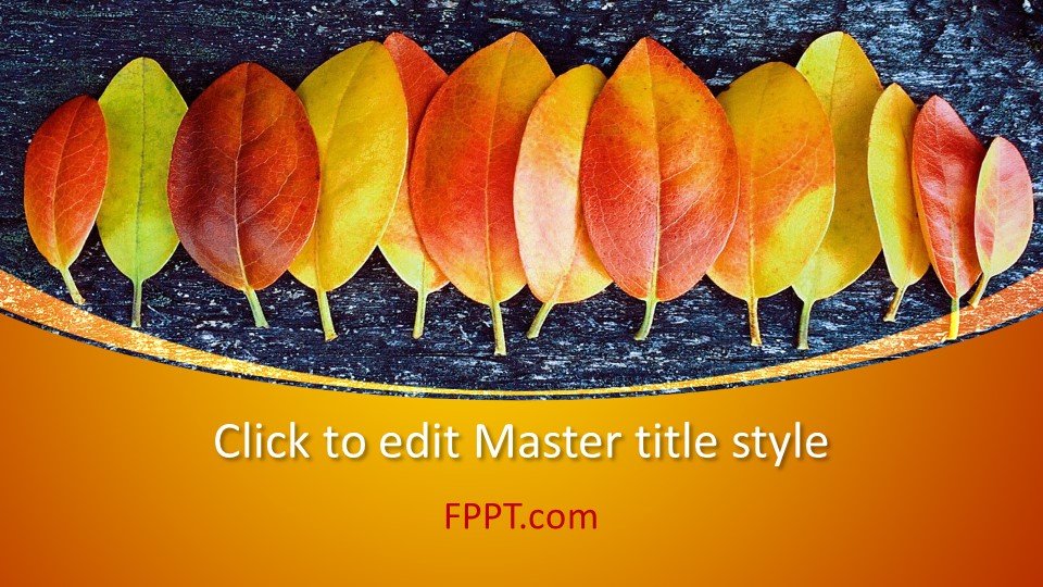 Free Powerpoint Templates For Fall