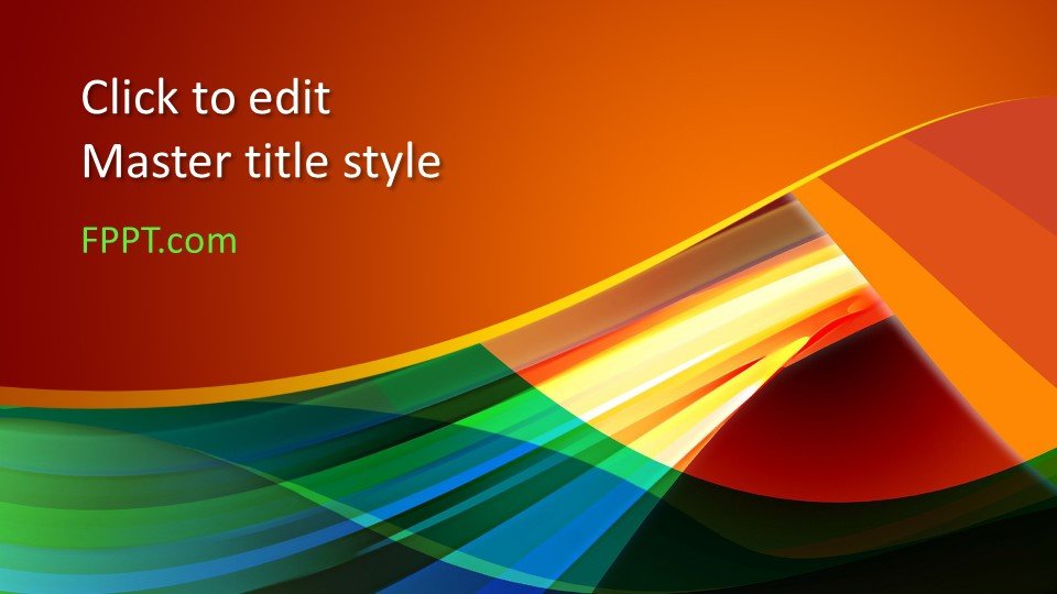 Free Color PowerPoint Template Free PowerPoint Templates