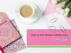 Pink Coffee PowerPoint Theme
