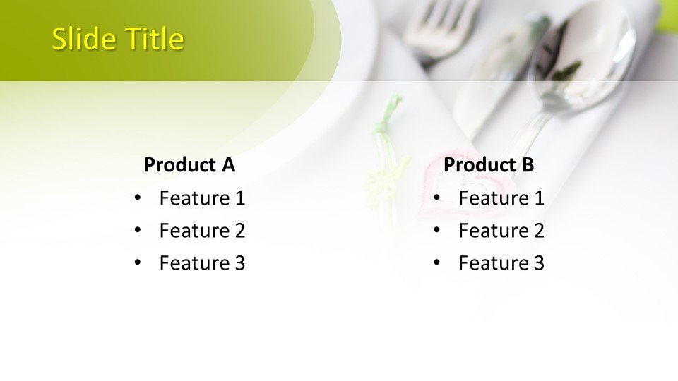 Table Place Setting Template from cdn.free-power-point-templates.com